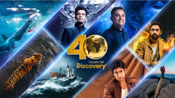 From oceans to outer space—Discovery marks 40 years of exploring the extraordinary.