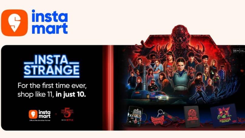 Instamart X Stranger Things Netflix
