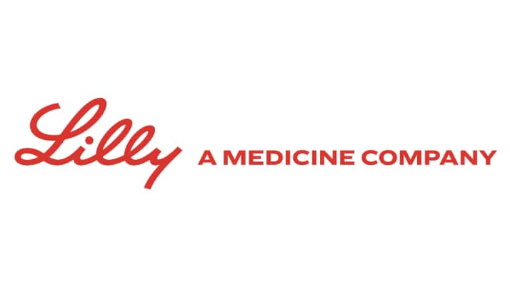 Eli Lilly logo. The drugmaker’s experimental GLP-1 pill, orforglipron, has shown promising late-stage trial results in type 2 diabetes patients.