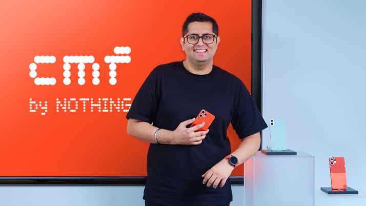 Himanshu Tandon, newly appointed Vice President of Business at CMF by Nothing.