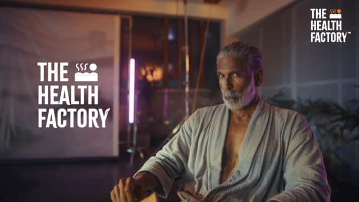 The Health Factory’s latest brand film features fitness icon Milind Soman, highlighting the brand’s philosophy of making health an everyday staple.