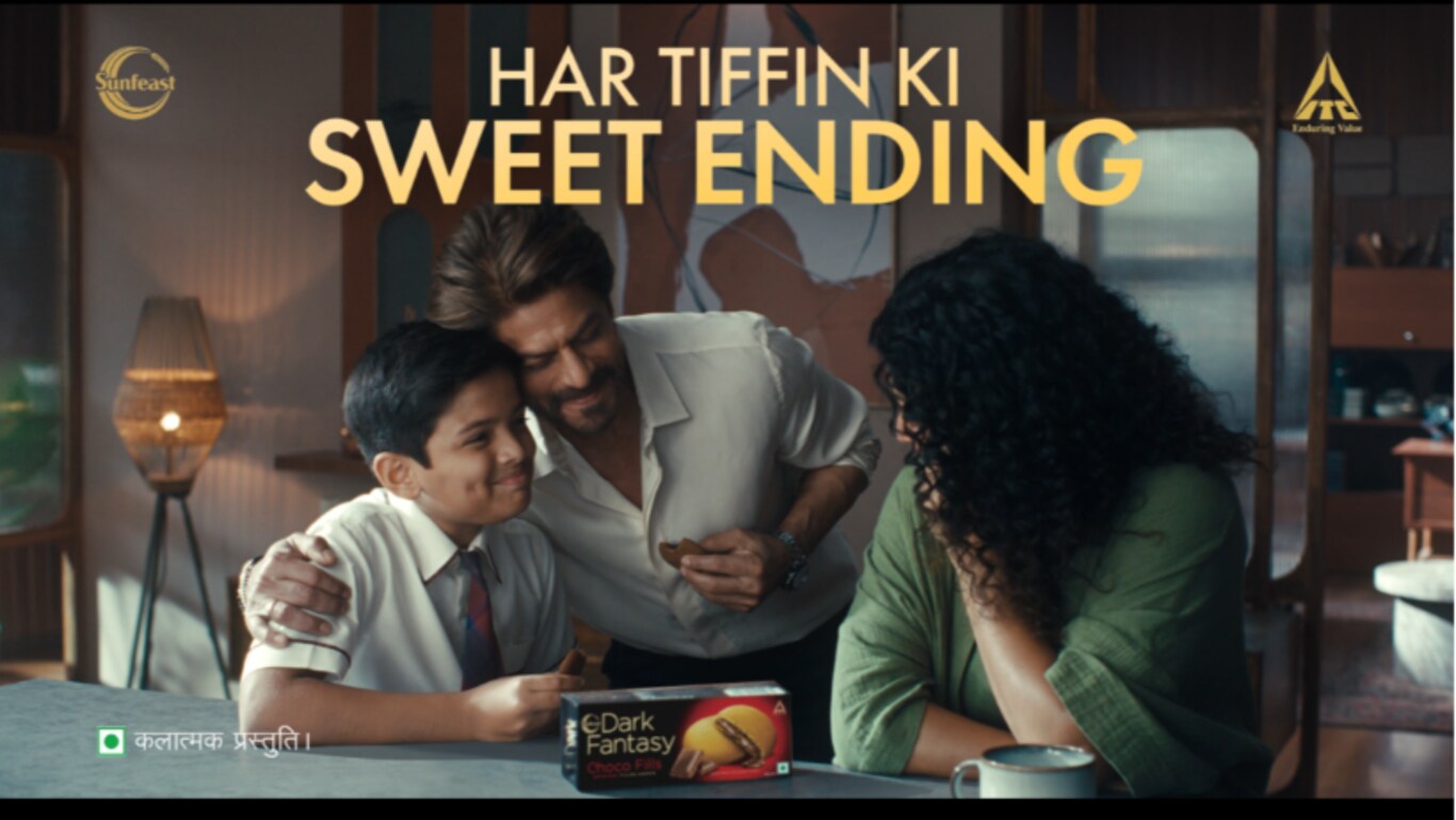 Shah Rukh Khan stars in Sunfeast Dark Fantasy’s new film, bringing warmth, mischief, and a sweet ending to every tiffin box.