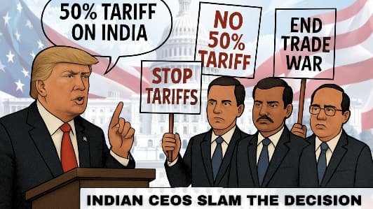 Indian CEOs Protest