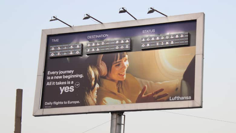 Lufthansa launches multi-city OOH campaign in India with WPP Media