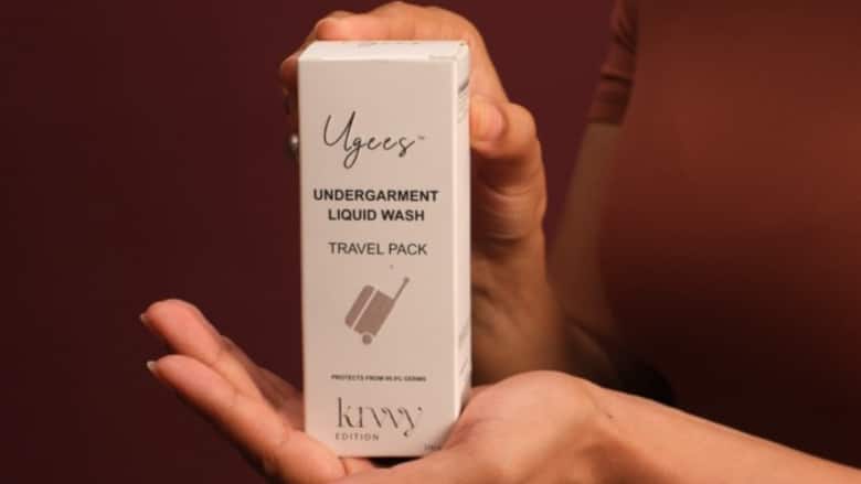 Krvvy Partners with Ugees to Launch Travel-Friendly Intimate Wash for Innerwear Care