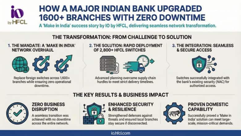How a Bank Replaced 2,800 Foreign Switches Across 1,600 Branches