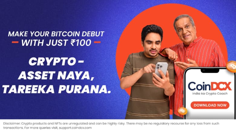 CoinDCX Launches New Ad Campaign for First-Time Crypto Investors