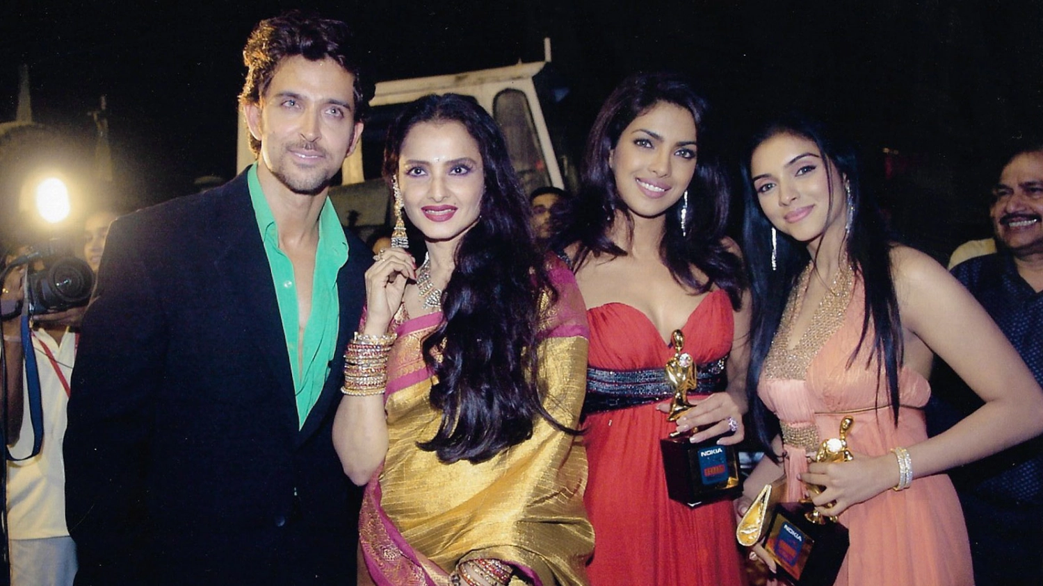Hrithik Roshan, Rekha, Priyanka Chopra, Asin at Star Screen Awards 2009